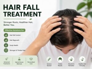 Hair Fall Treatment in Dwarka: Causes & Simple Solutions That Work | Dermaheal