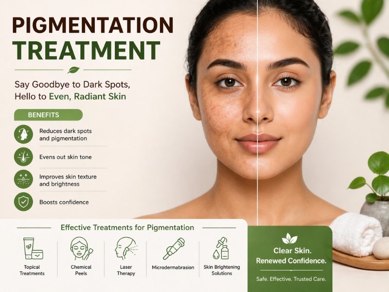 Pigmentation treatment in Dwarka by Dr. Navjot Singh Arora at Dermaheal Clinic