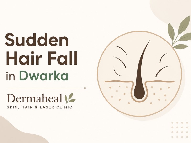 sudden hair fall
