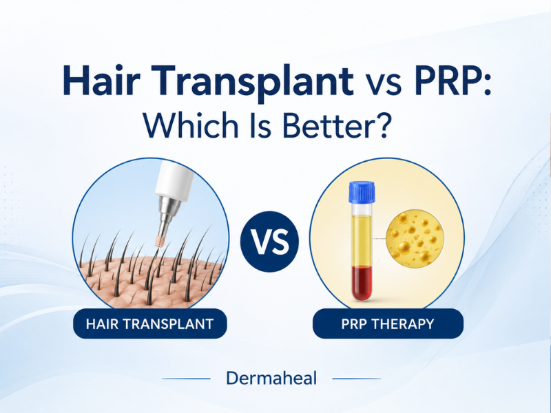 Hair Transplant vs PRP: Which Hair Loss Treatment Is Better?