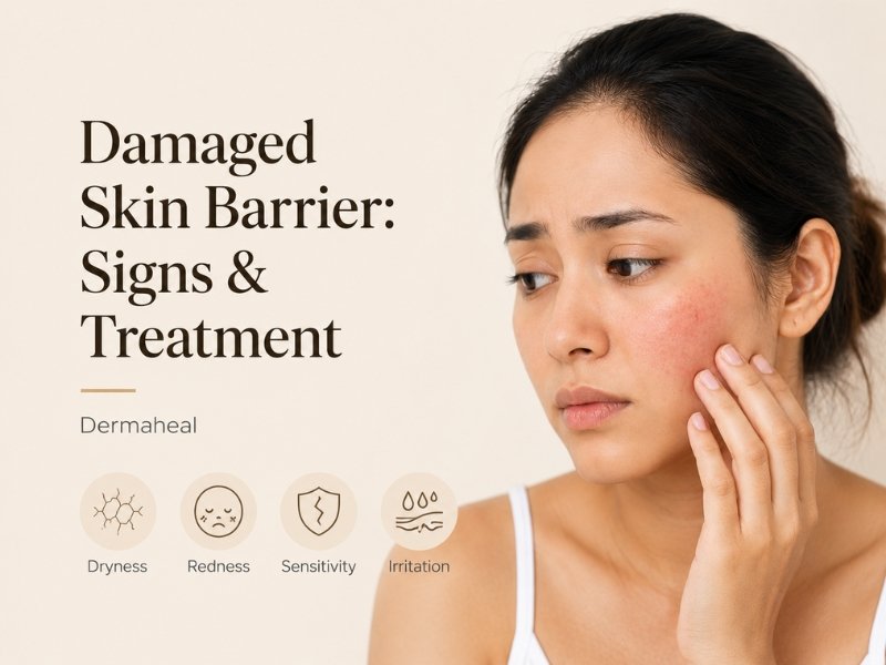 Dermatologist explaining the signs of a damaged skin barrier and how to restore healthy skin